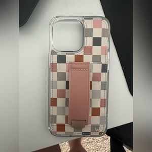 Walli iPhone 13 Pro Case - Coastal Check